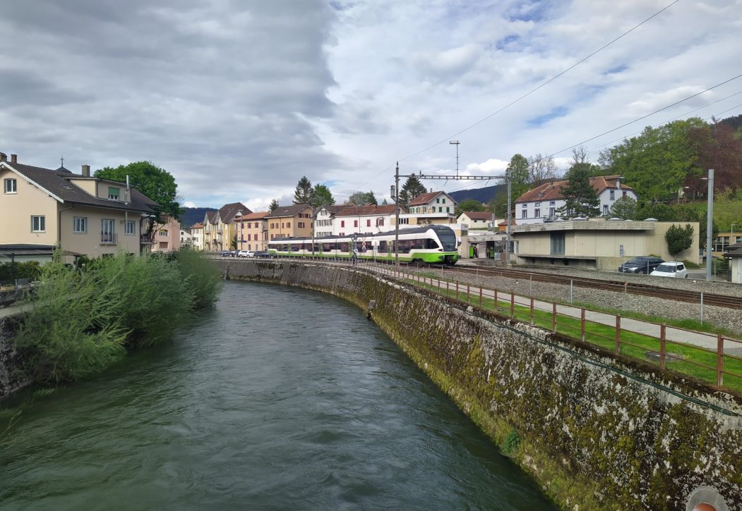 Travaux sur la ligne de train R21